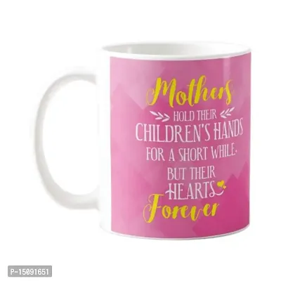 YaYa cafetrade; Mother's Day Chocolate Gifts Combo Mother Hold Their Childrens Heart Forever Mug, 1 Dairy Milk Silk 60 gm, with Coaster-thumb2