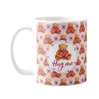 YaYa cafe Valentine Hug Day Gifts Combo for Girlfriend Wife Mug, Cushion Cover, 5 Dairy Milk Cadbury Chocolate Hug Me Teddy Love, with Coaster-thumb1