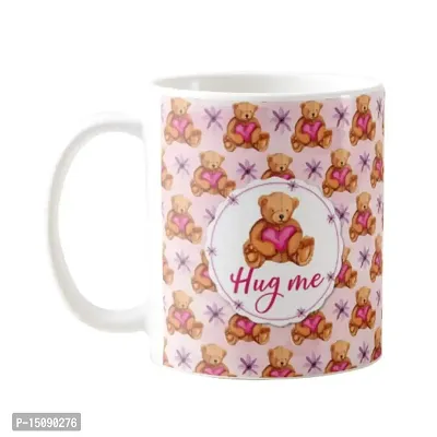 YaYa cafe Valentine Hug Day Gifts Combo for Girlfriend Wife Mug, Cushion Cover, 5 Dairy Milk Cadbury Chocolate Hug Me Teddy Love, with Coaster-thumb2