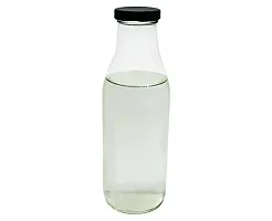 FARKRAFT Glass Bottle, 1000ml, Set of 2, Transparent-thumb4