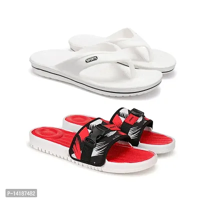 Buy Stylish Fancy EVA Flip Flops Slipper With Shoes Combo For Men