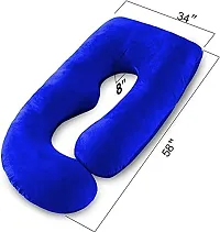 Comfortable Blue Pregnancy Pillow For Women-thumb1