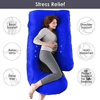 Comfortable Blue Pregnancy Pillow For Women-thumb2