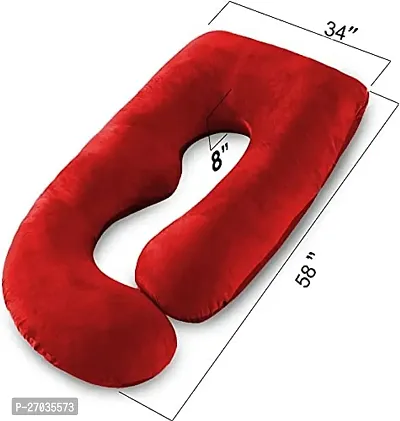 Comfortable Red Pregnancy Pillow For Women