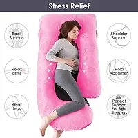 Comfortable Pink Pregnancy Pillow For Women-thumb2