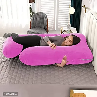 Comfortable Pink Pregnancy Pillow For Women-thumb0