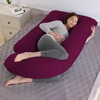 Comfortable Purple Pregnancy Pillow For Women-thumb3