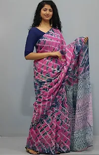 PURE COTTON PRINTED SAREE WITH BLOUSE PIECE-thumb2