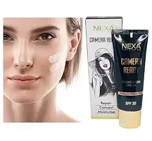 Matte Natural Nexa Cc Foundation Cream, Bb Blemish Balm Rose Foundation Cream, Nexa Bb 9 To 6 Blemish Balm Cream (Pack Of 3)-thumb1