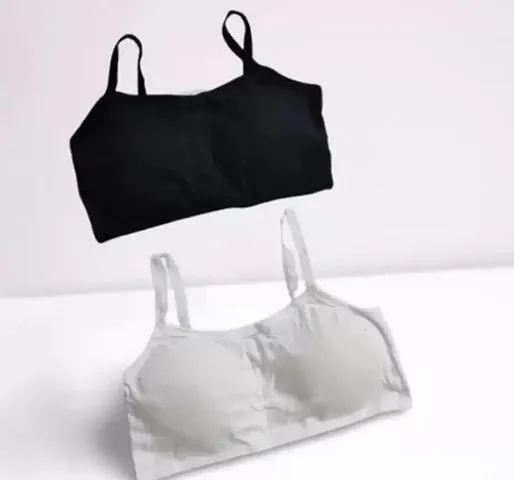 Stylish Solid Bras For Women Pack Of 3