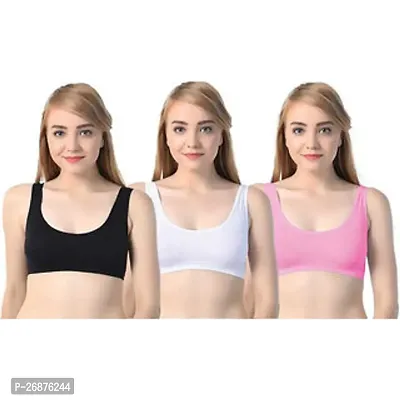 Stylish Air sports bra For women PACK OF 3 MULTICOLORED