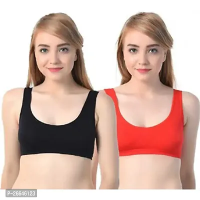 Stylis pack of 2 Air bra for womens multicolour