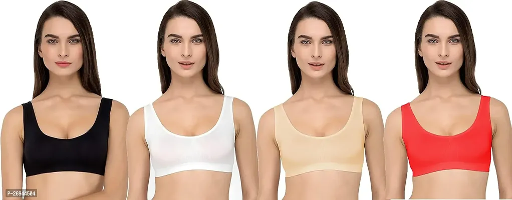 Women  s Air Bra Sports Bra Stretchable Fits Best Size