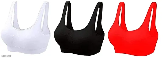 Stylish Air sports bra For women PACK OF 3 MULTICOLORED