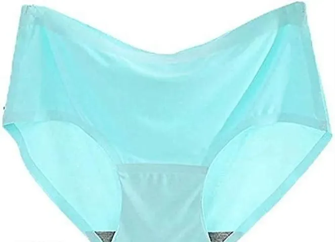ReoRea Women's Seamless Hipster Ice Silk Panty (Sizes M to XL)