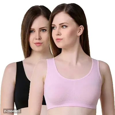 Stylis pack of 2 Air bra for womens multicolour