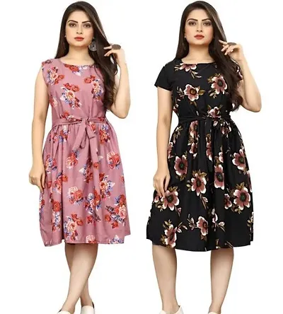 Trendy Crepe Dresses 