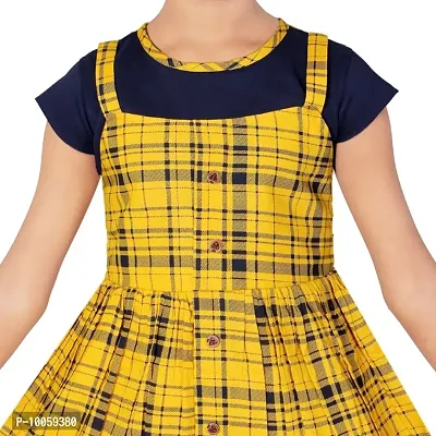 Classic Printed Dresses for Kids Girls-thumb3