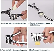 Multi-Function Manual Portable Garlic Crusher Presser-thumb3