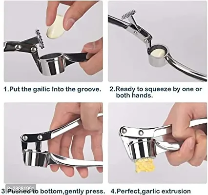 Multi-Function Manual Portable Garlic Crusher Presser-thumb4