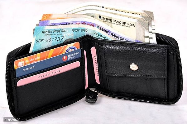 Mens wallet black