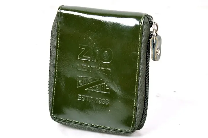 Mens wallet green