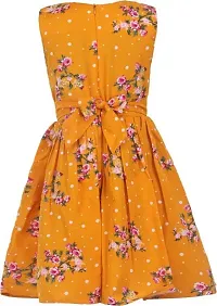 Stylish Polyester Printed Frocks For Girls-thumb3