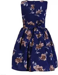 Stylish Polyester Printed Frocks For Girls-thumb2