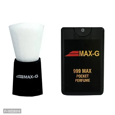 MAX-G SHAVING BRUSH WITH POCKET PERFUME-thumb0