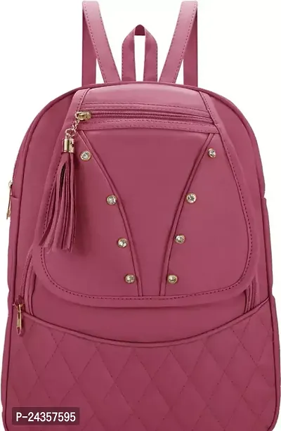 Stylish Red Backpacks For Girls-thumb0