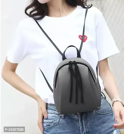 Stylish Grey Backpacks For Girls