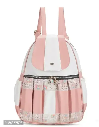 Stylish Multicoloured Backpacks For Girls-thumb0