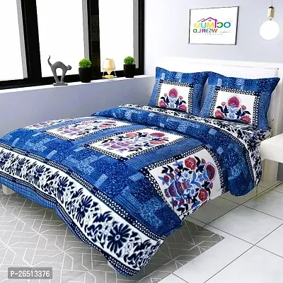 Super Soft Woolen Double Bed Sheet With Two Pillow Covers