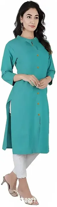 Lucid Life Style Women's Rayon Kurti for Women Knee Length, Traditional Festive  Casual Kurta for Women?(LU-PN14)-thumb2