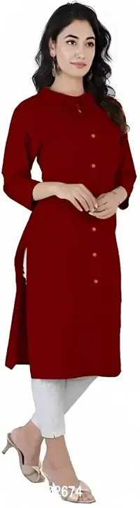 Beautiful Rayon Stitched Kurta for Women-thumb4