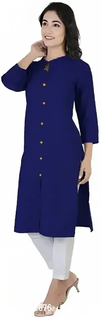 Beautiful Rayon Stitched Kurta for Women-thumb3