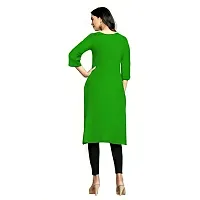 Beautiful Rayon Side Button Stitched Kurta for Women-thumb1