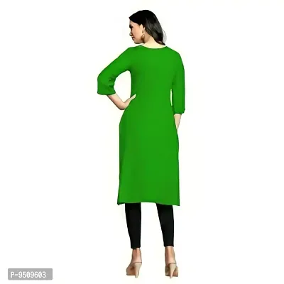 Beautiful Rayon Side Button Stitched Kurta for Women-thumb2