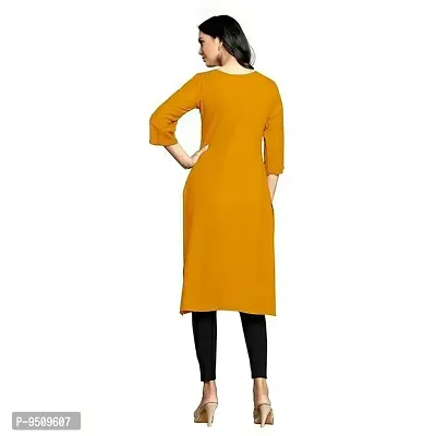 Beautiful Rayon Side Button Stitched Kurta for Women-thumb2