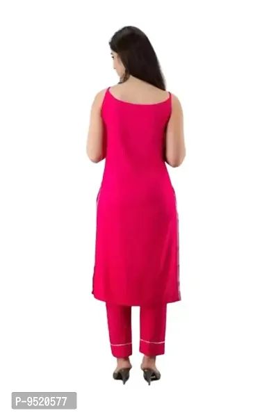 RAYON LACE KURTI-thumb2