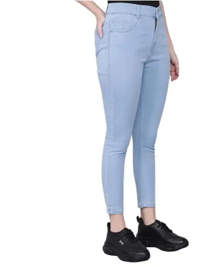 Women High Rise Slim Fit Jeans