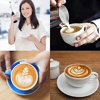 Coffee frother Coffee Beater Electric Handheld Milk frother Wand Mixer Frother for Latte Coffee Hot Milk, Milk Frother for Coffee, Egg Beater, Hand Blender-thumb4