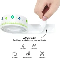 Oil Proof Caulk Tape Strip PVC Self Adhesive Caulking Sealing Tape for Kitchen Sink Platform Toilet Bathroom Shower and Bathtub, 3.2m*3.8cm-thumb4