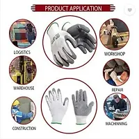 Nylon Safety Hand Gloves | Anti Cut | Cut Resistant | Industrial | Domestic Hand Gloves-thumb1