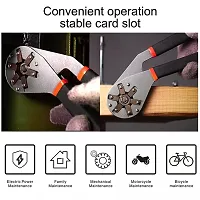 8 Inch Multi-Function Hexagon Universal Wrench Adjustable Bionic Plier Spanner Repair Hand Tool Single Sided Bionic Wrench Household Repairing Wrench Hand Tool-thumb4