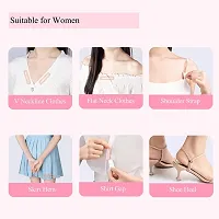 36 Strips Fashion Body Tape, Clear Fabric Strong Double Sided Tape for Clothes Dress Bra Skin Bikini-thumb3