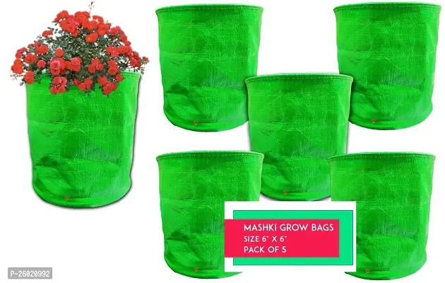 Beautiful Grow Bags For Home Gardening, Terrace Balcony Gardening- Pack Of 5