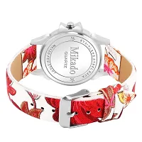 Mikado Analogue Women's  Girls' Watch (Multicolored Dial Multicolored Strap)-thumb3