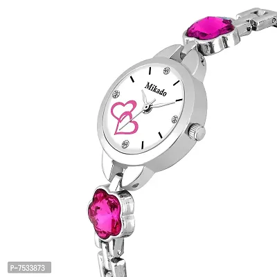 Mikado New Pink Style Analog Watch for Women-thumb2