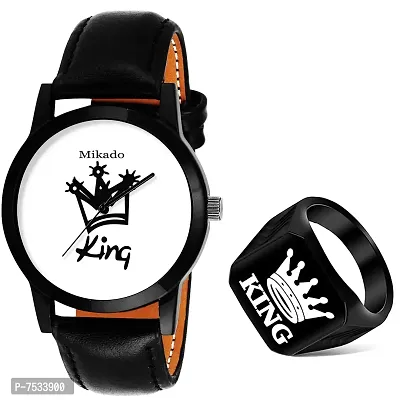 Mikado King's Style Combo || Watch  Ring